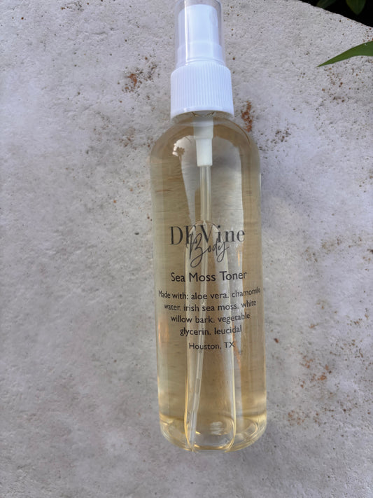 Sea moss toner